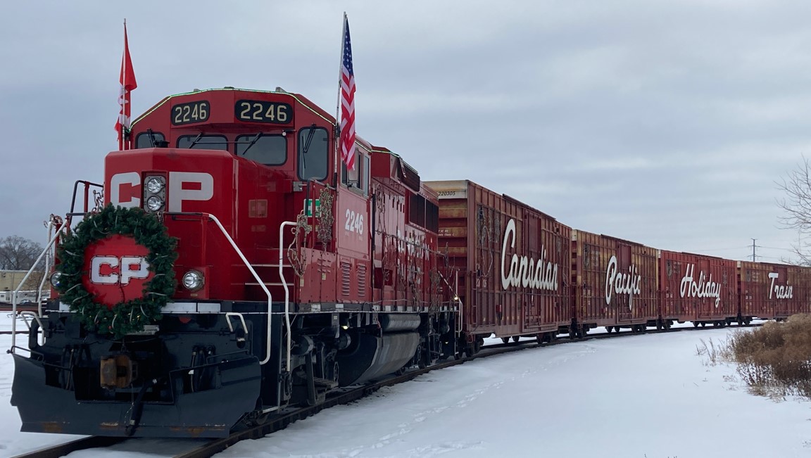 Canadian Pacific Holiday Train Returns; Focus Continues on Food Bank