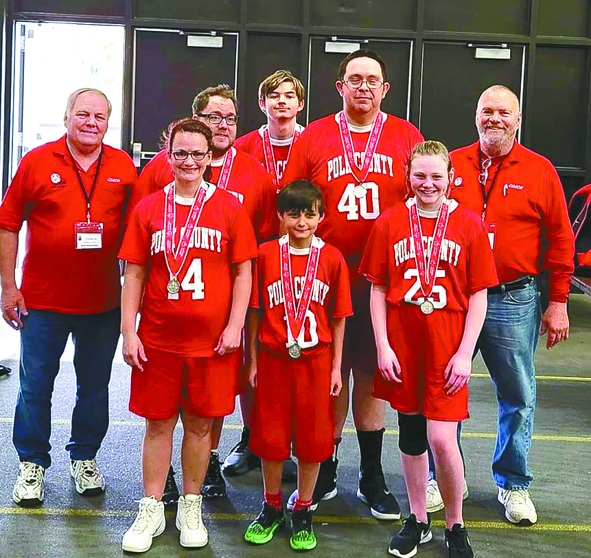 Polk County Special Olympics basketball teams compete at state Inter