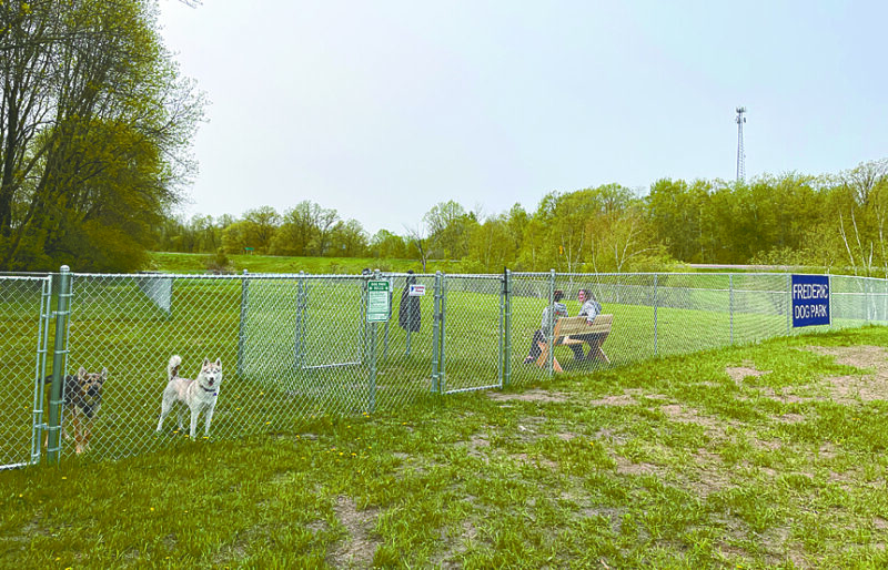 Every dog can have his day in the park New dog park open in Frederic