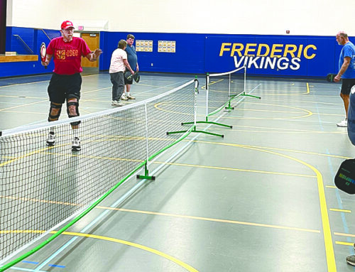 Indoor beginner class helps to kick off the season for pickleball