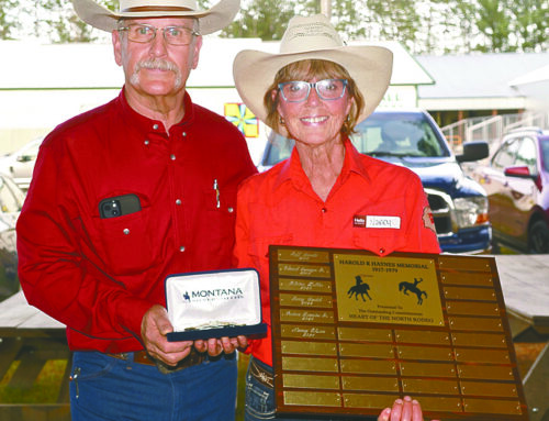 Heart of the North Rodeo Committee member honored