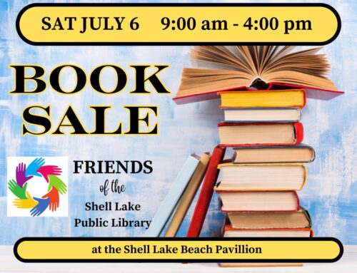 Friends of the Shell Lake Library book sale this Saturday