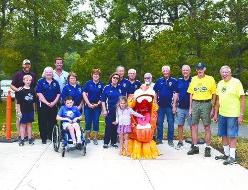 St. Croix Falls Lions Club welcomes return of Lloyd the Lion