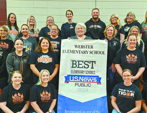 Webster receives Best Elementary and Middle School Award