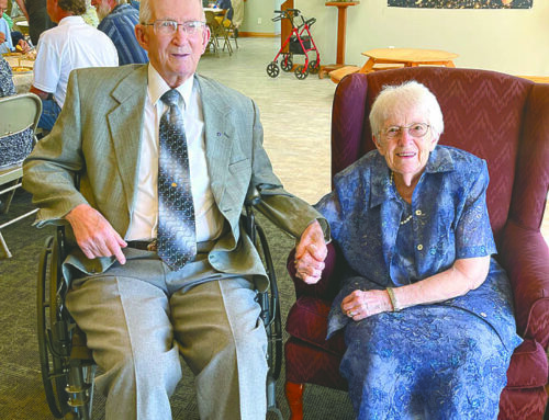 Celebration held for 70th wedding anniversary of David and Joan Michaelson