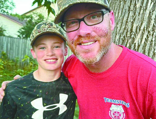 Twelve-year-old hunter saves father being mauled by bear