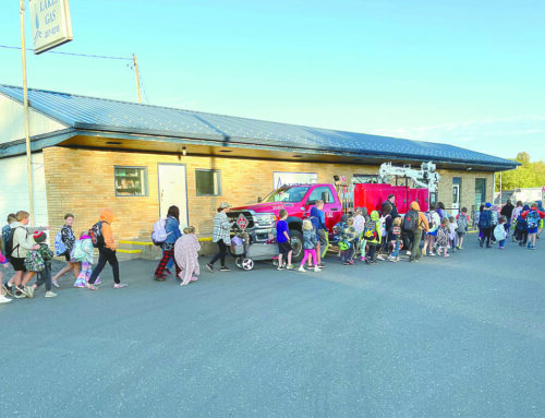 Annual Walk & Roll to School Day for Frederic Elementary