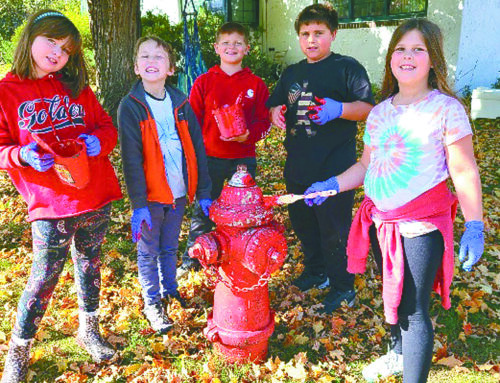 Frederic Elementary School celebrates first-ever Kids Care Day