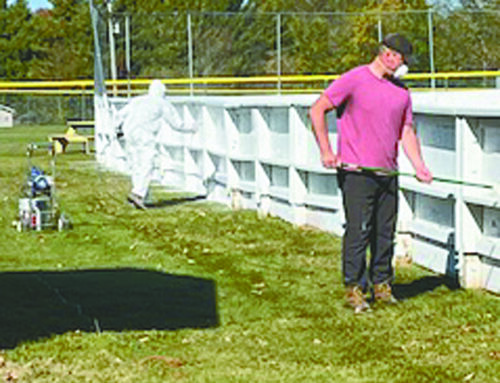 Frederic skating rink gets spruced up for winter season