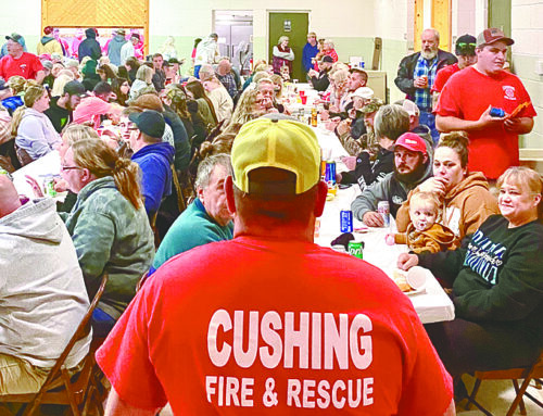 Cushing Fire Department holds annual venison feed