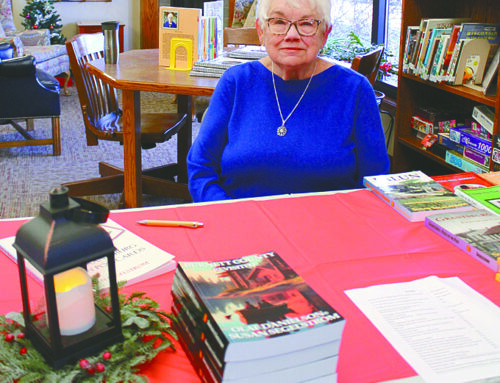 Larsen Family Library showcases local author and artist for holiday gift buying