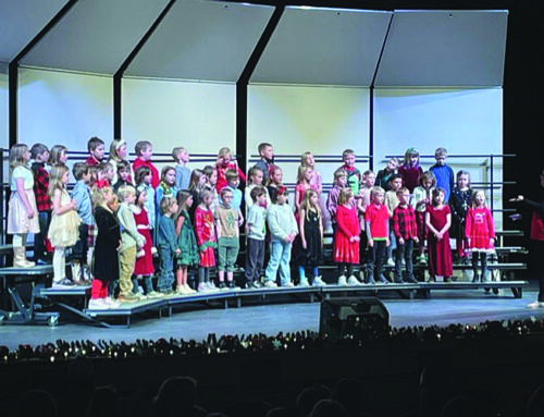 St. Croix Falls second-graders sing for the holidays