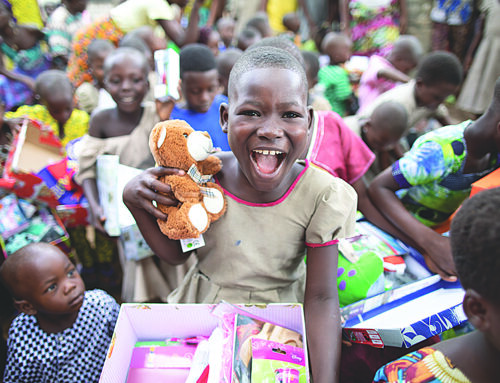 Operation Christmas Child volunteers send Christmas joy to children overseas