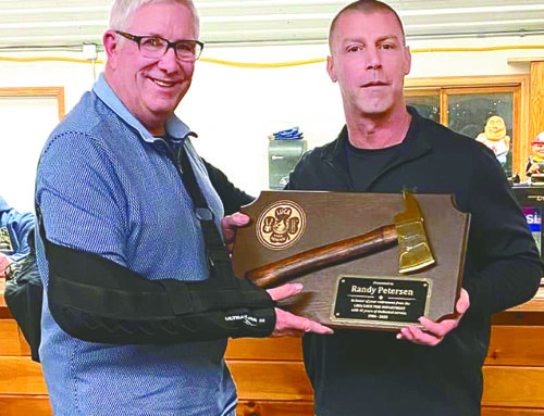 Luck Fire Department holds Christmas party, presents awards