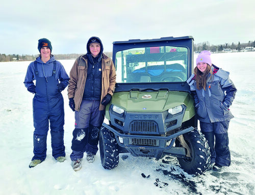 Frederic ice fishing team gets some good catches