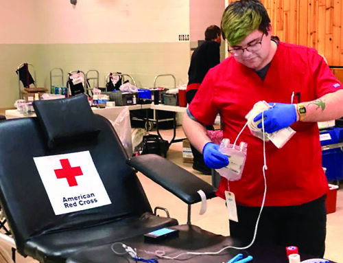 Blood donations given for National Heart Month