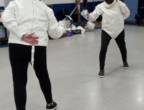 Introductory class teaches swordplay basics