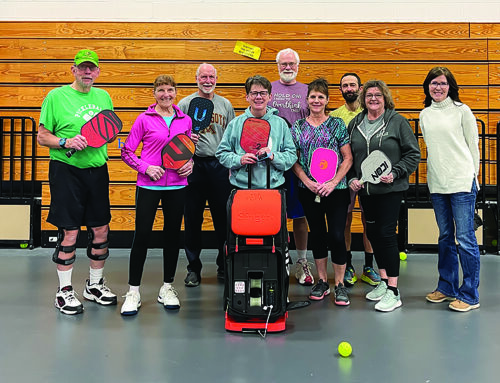 Frederic enhances pickleball experience with new machine