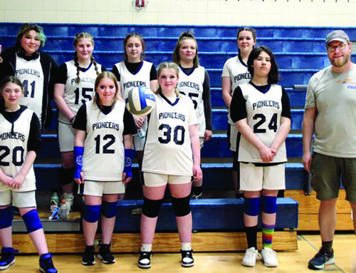 Northwest Passage Pioneers participate in volleyball tournament