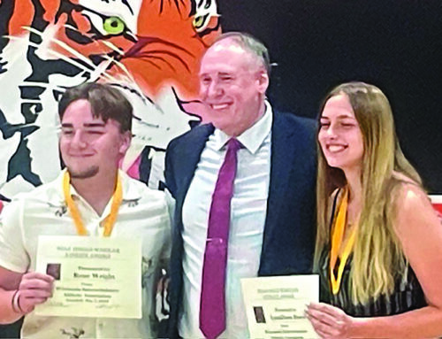 Webster High School recognizes students for academic and athletic achievements
