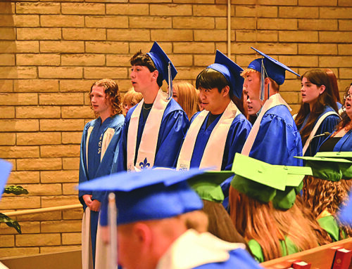 St. Croix Falls’ graduates participate in baccalaureate ceremony