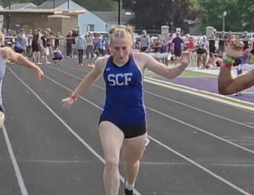 St. Croix Falls’ Lucy Braund breaks family’s 100-meter dash record