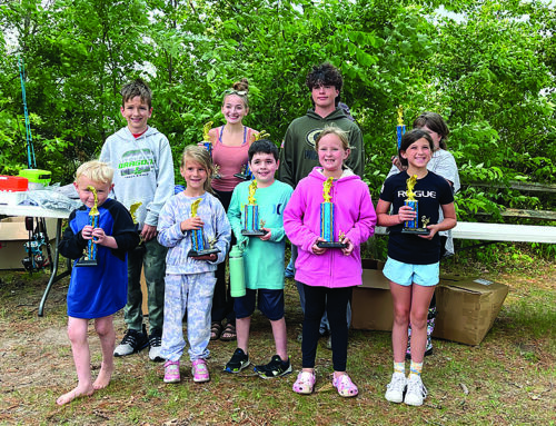 Siren Lions Kids Fishing Tournament held on Clam Lake