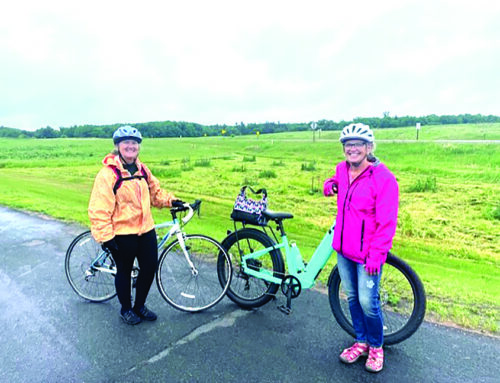 Undaunted duo of Lake Country Pedalers turn out for weekly excursion