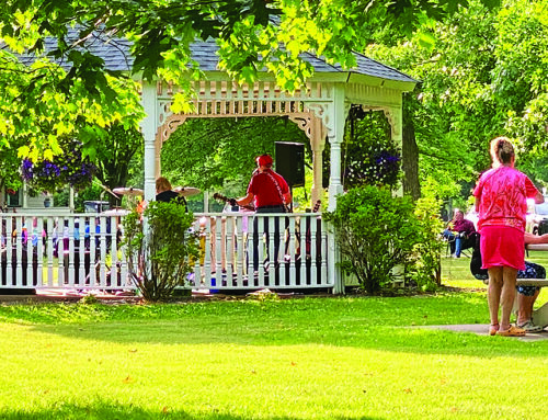Two-man band ‘Bout Tyme featured at Luck’s Music in the Park