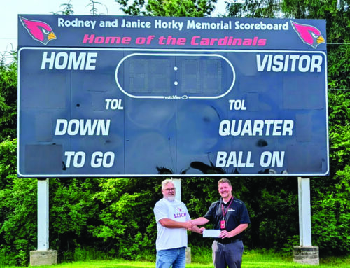 Luck School District receives $30,000 for new scoreboard