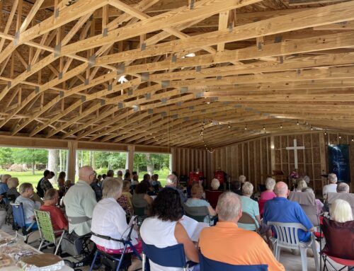 Yellow Lake Lutheran Church hosts polka service in new pavilion