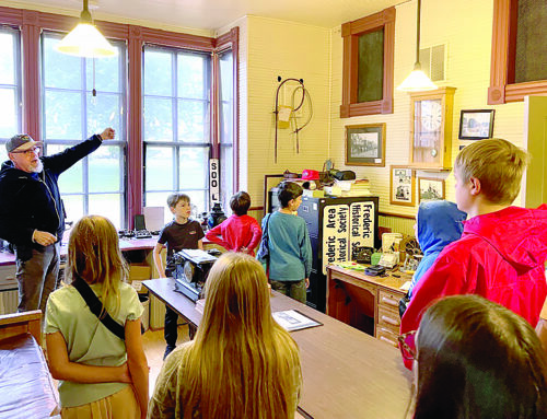 St. Croix Falls summer school students explore depot museum