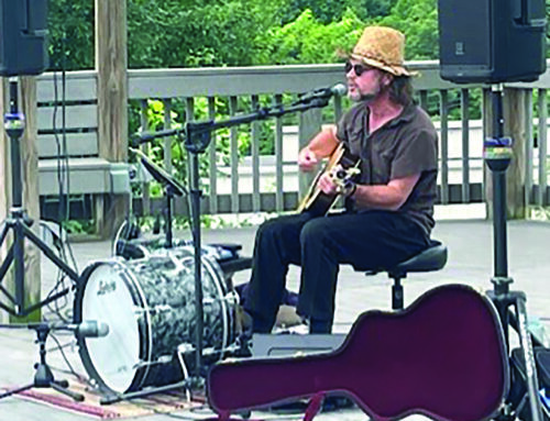 Local musicians perform at the Overlook in Saint Croix Falls