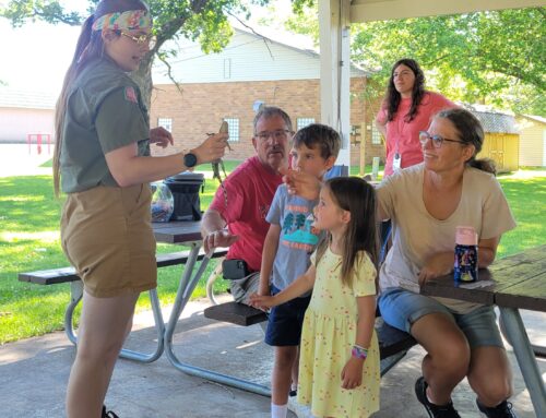 Local libraries put on safari wildlife show