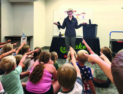 Snake Discovery brings reptiles to the Amery Library