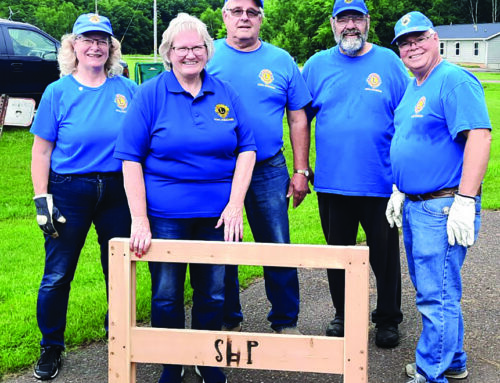 Luck Lions Club’s sleepy delivery