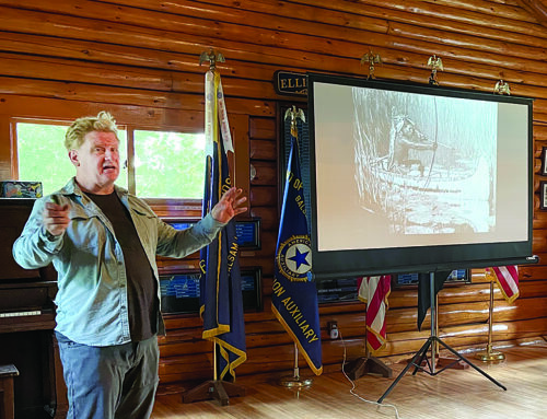 Chad Lewis shares Wisconsin’s bizarre history at Balsam Lake Library event