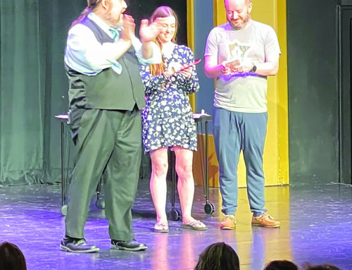 Paul Draper performs mental feats at The Historic Auditorium