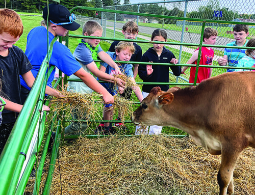 FFA students host Ag on the Lawn at Frederic Elementary School