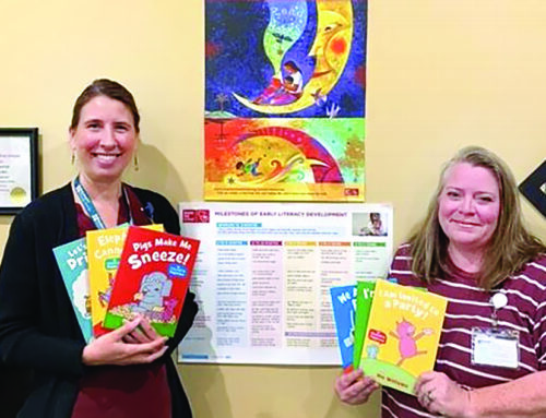 Burnett Medical Center shines over a decade of supporting rural families through Reach Out and Read program