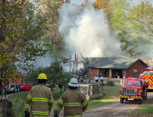 Multiple firefighters battle blaze at home of long-serving Cushing Fire Chief