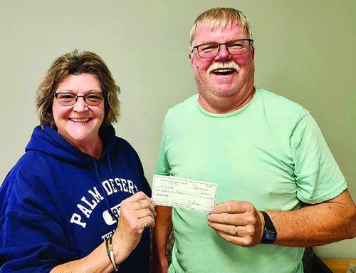 Frederic Senior Center donates to SPARK
