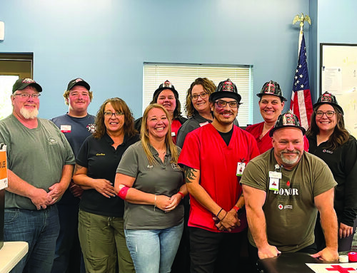 Siren Fire Hall hosts Battle of the Badges blood drive between local emergency responders