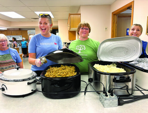 Guests savor meal at Pilgrim Lutheran Church’s annual Harvest Dinner