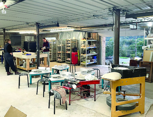 WHAT Art School apprentices enjoy calming ceramics class