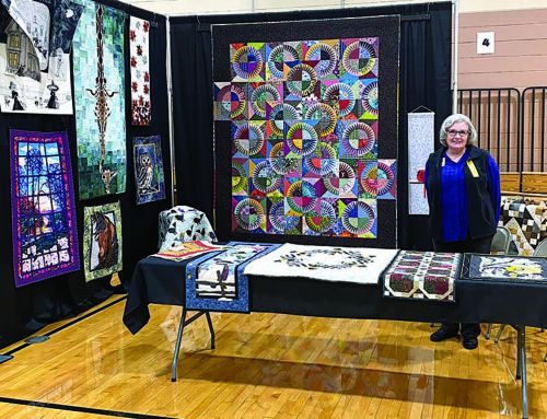 Annual Mixed Sampler Quilt Guild Show held at Webster